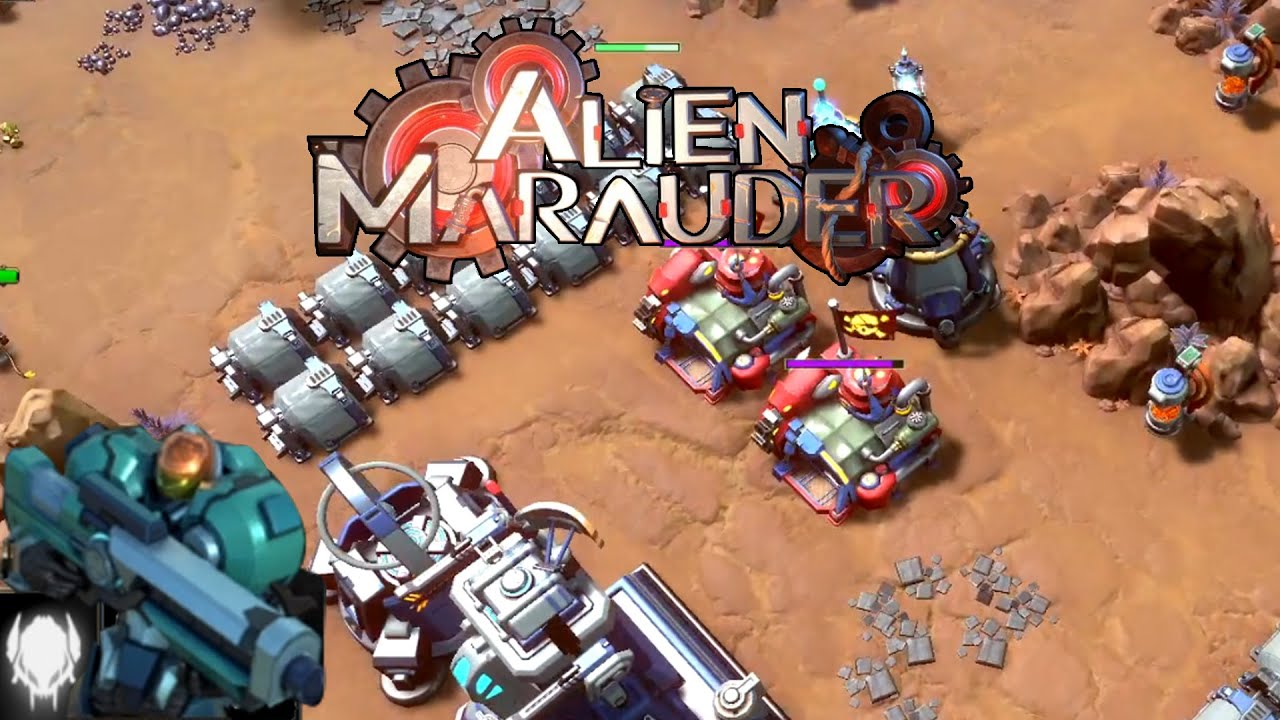 Alien Marauder Survival mode testing. (Beta playtest)