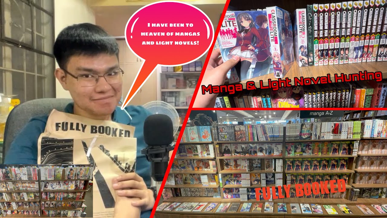 Anime Manga and Light Novel Hunting for the first time!