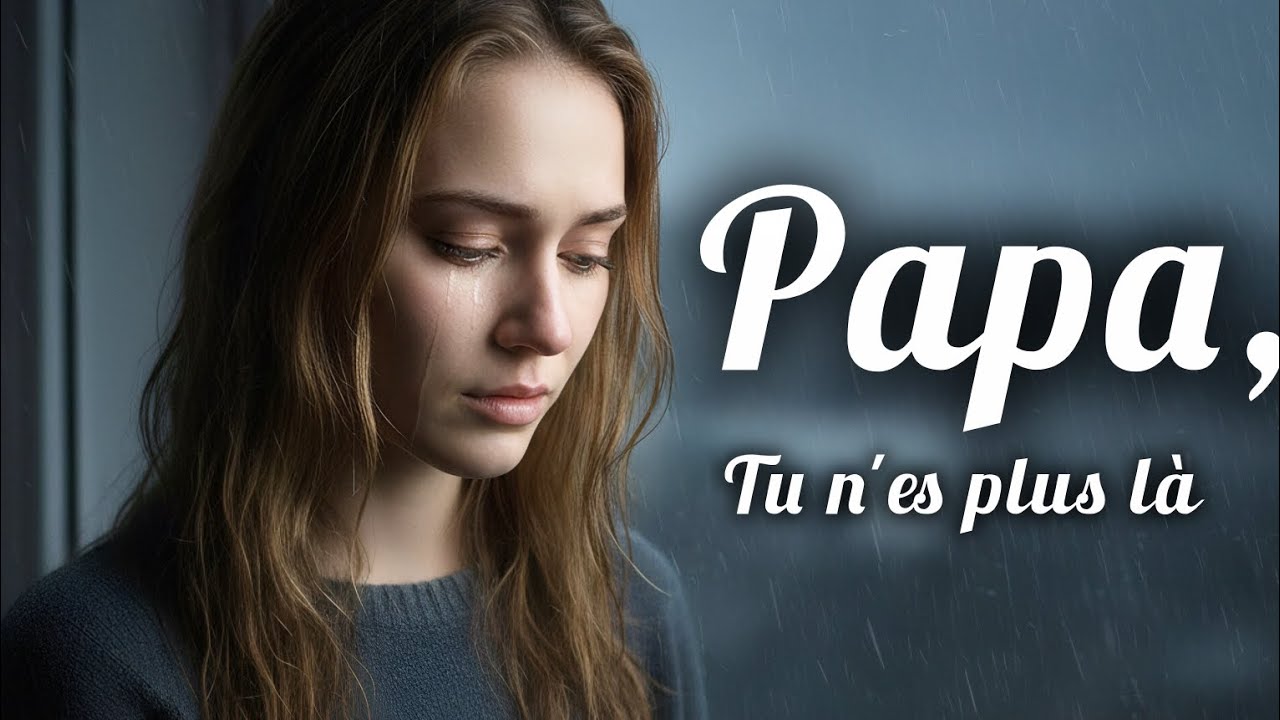 PAPA , tu n'es plus là _ Une chanson qui vous fera pleurer | Chanson Française Émotionnelle.