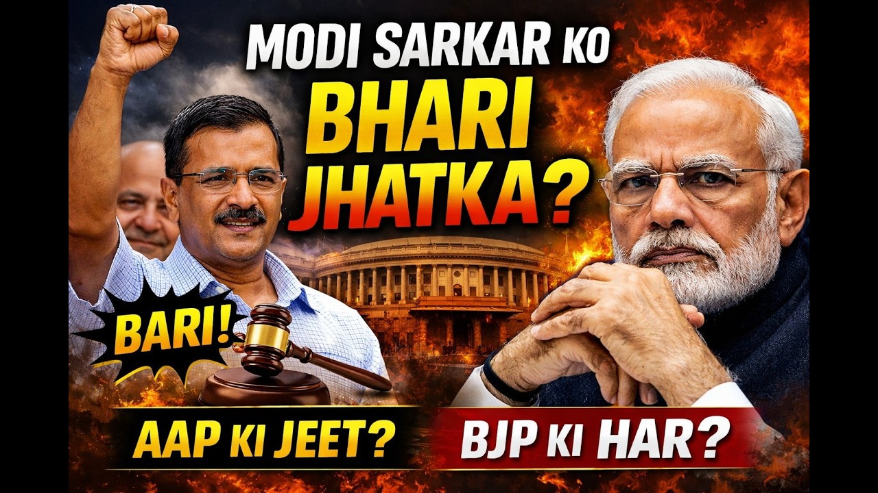 Kejriwal discharged Kya Modi Govt Ko Political Jhatka? Full Power Analysis
