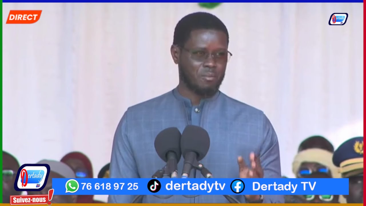 Discours du PR Bassirou Diomaye Faye lors de la c&eacute;r&eacute;monie d&rsquo;inauguration du monument Lat DIOR