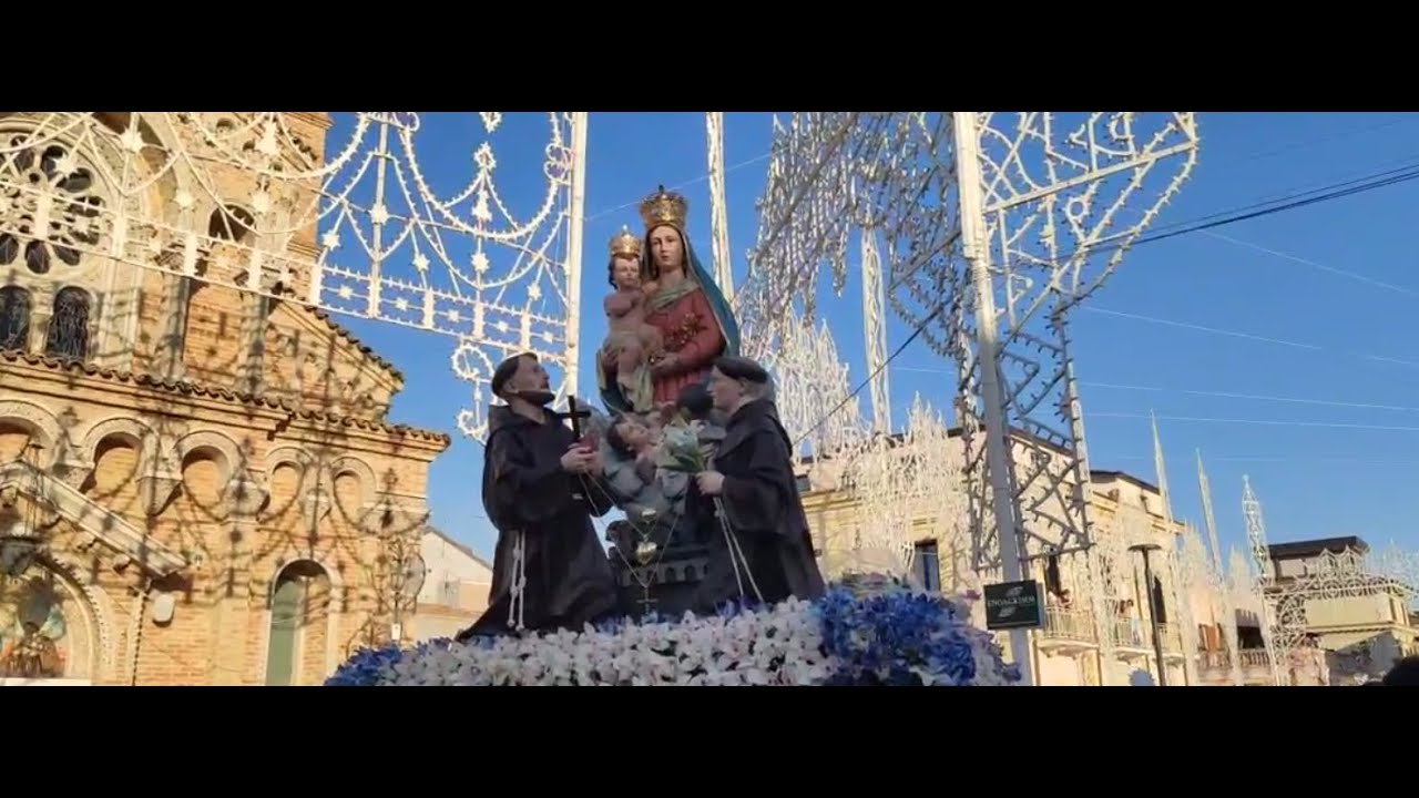 Maria Santissima della Fontana Rientro della Processione  22 Aprile 2025