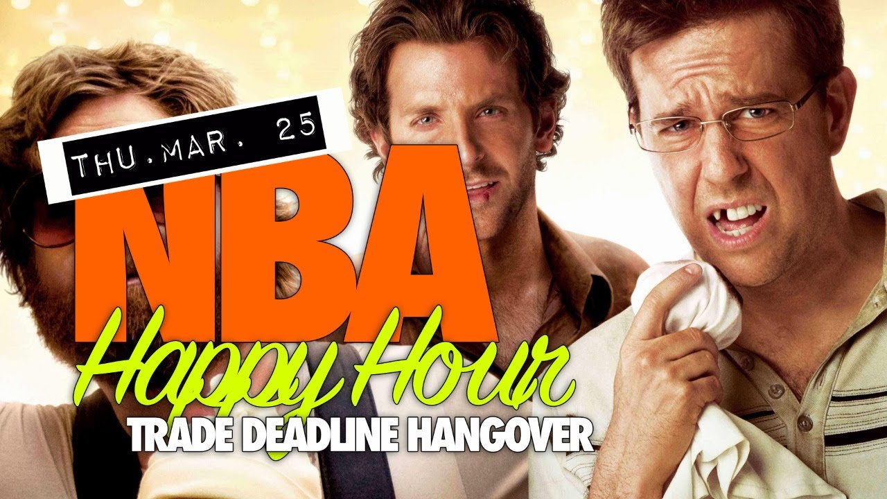 NBA Happy Hour | Trade Deadline Hangover & Watch Party! 🍻 (Mar. 25)