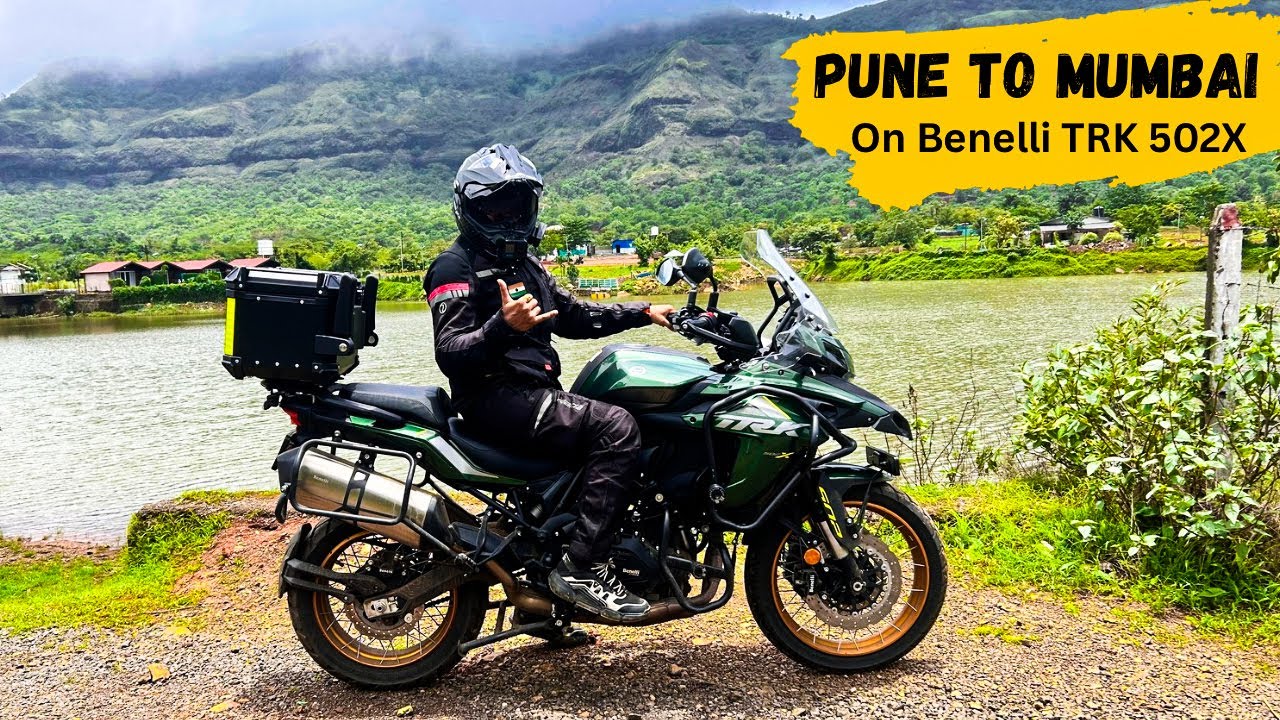 Riding my Benelli TRK 502X from Pune to Mumbai | Short ride on 2025 Benelli TRK 502X |