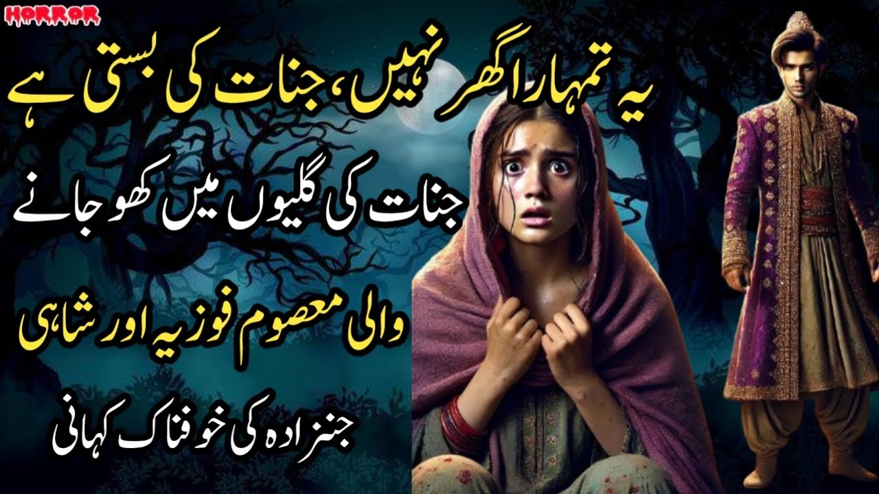 Yea Tumhara Ghr Nae Jinnat Ki Basti HaJinnat Ki Galyion Mein Kho Janey Wali Masoom Fouzia Aur Shahi