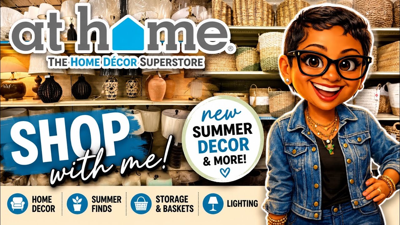 AT HOME &bull; Шоппинг со мной: обзор магазина | Новая мебель, лампы и уютный декор
