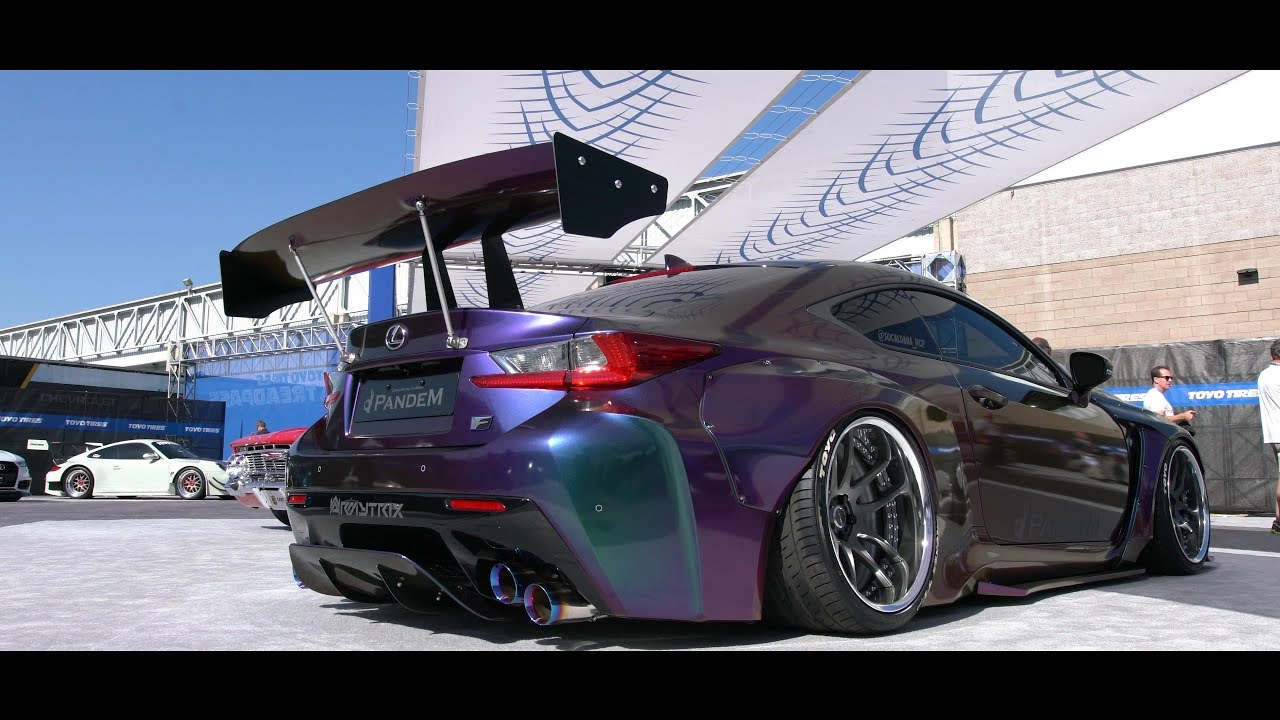 Rocket Bunny Pandem Lexus RCF | ARMYTRIX | Work Wheels | Toyo Tires | SEMA 2017 Customer Spotlight