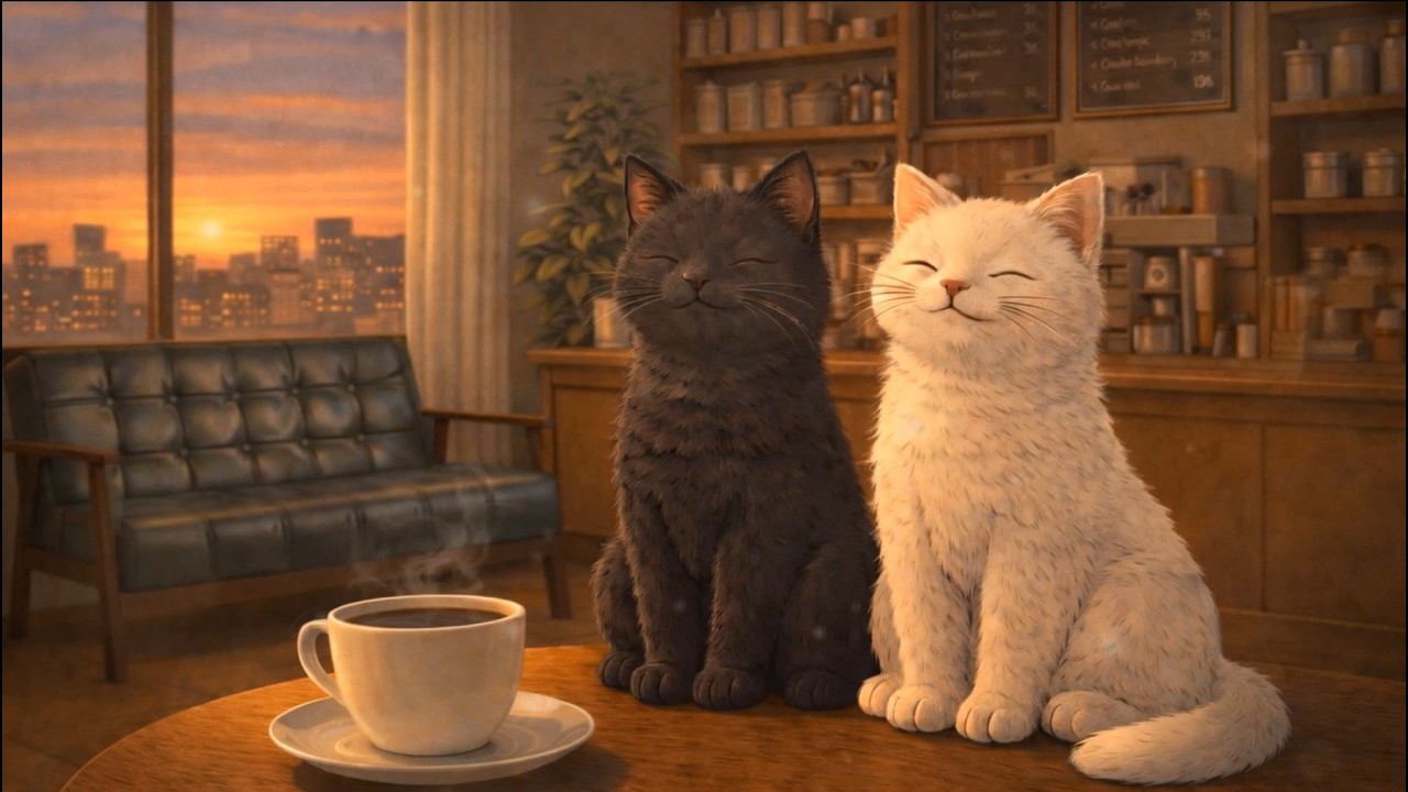 Relaxing Coffee Shop ☕ Lo-fi for Focus & Study