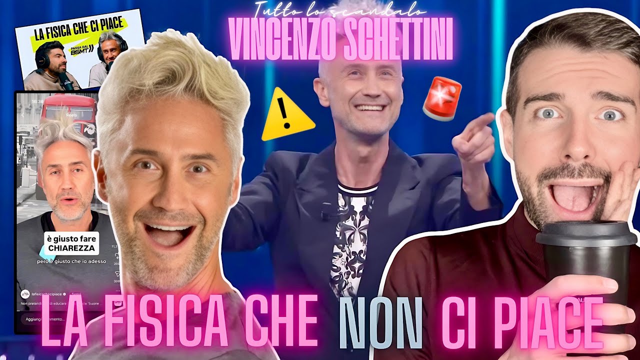 IL DRAMA DI VINCENZO SCHETTINI (LA FISICA CHE CI PIACE) SPIEGATO! | Spillin’ the tea🥤