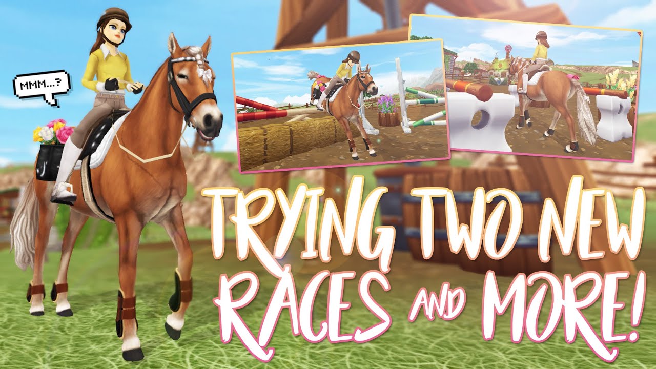 Trying TWO NEW races & Wildwoods UPDATE! | Star Stable Updates