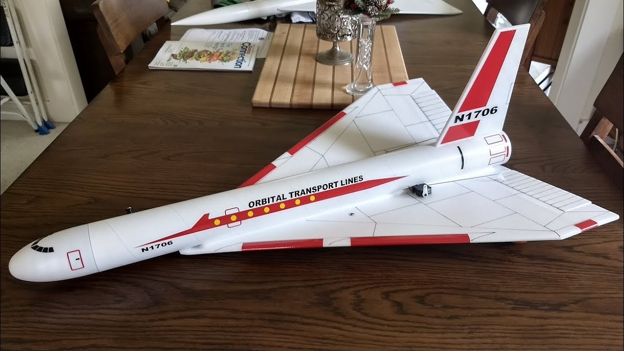Dynasoar Rocketry Orbital Transporter RC Rocket glider