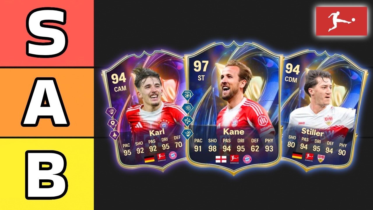Рейтинг ВСЕХ игроков команды сезона Бундеслиги в FC 26! 🔥 Рейтинг лучших игроков EA FC 26 Ultimat...