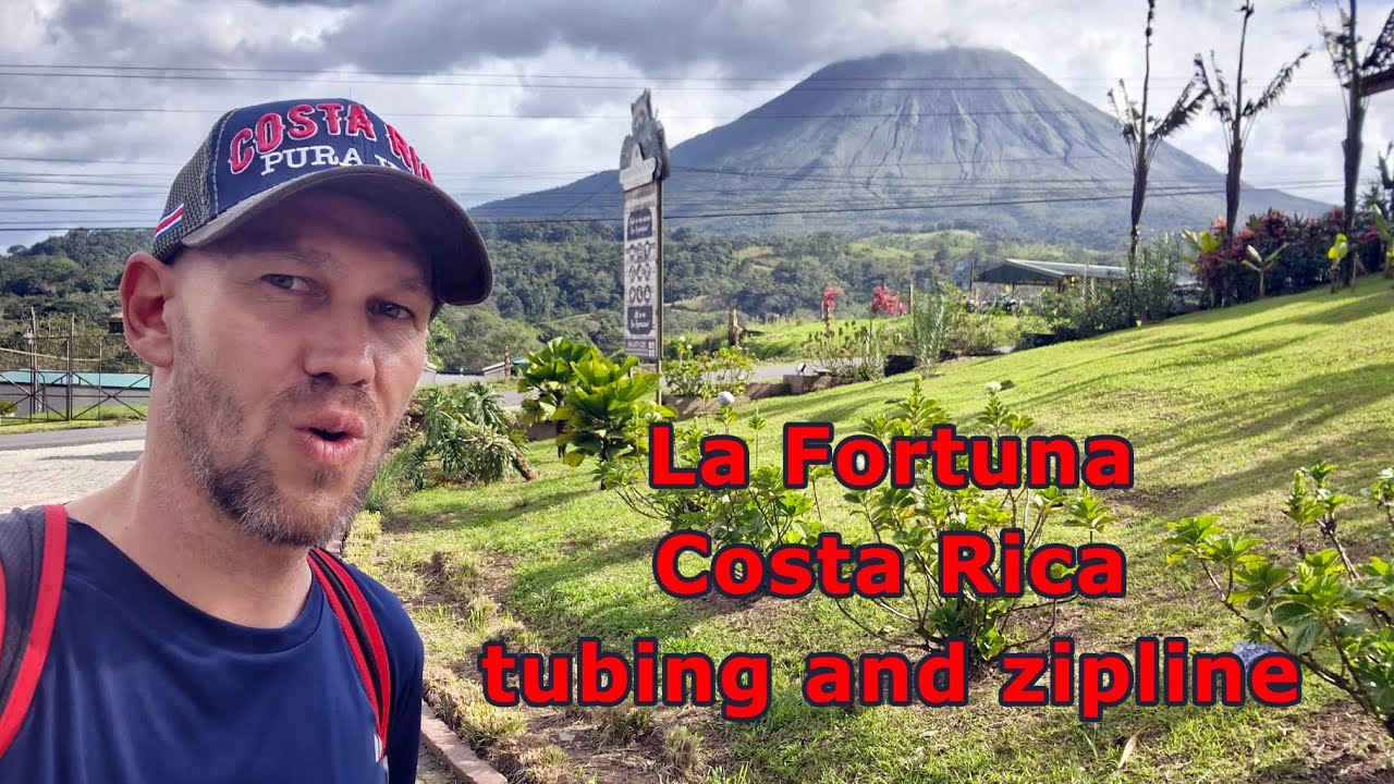 Spływ rzeką Arenal i zipline w miejscowości La Fortuna w Kostaryce