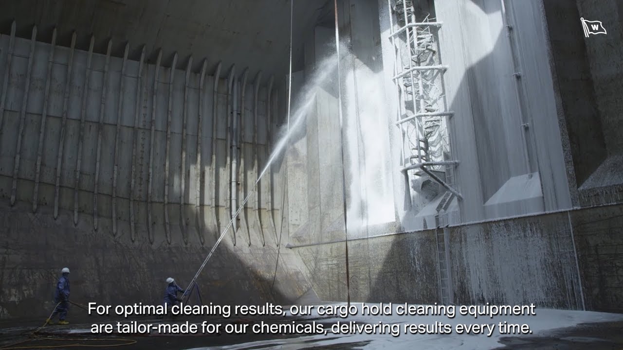 The right chemicals and equipment for clean cargo holds
