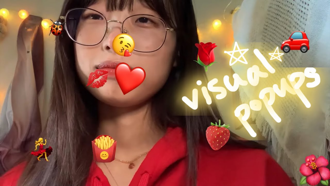 😡🫵다래끼와 함께하는 visual popupsㅣ비주얼 팝업counting and poking