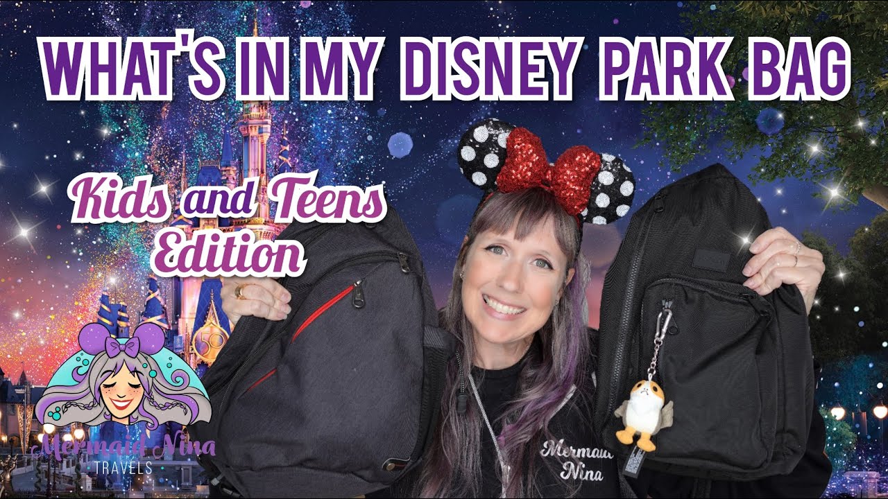 What's in my Disney Park Bag - Kids Edition Essentials