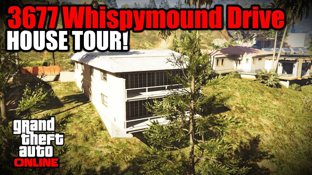 GTA 5 PC - 3677 Whispymound Drive HOUSE TOUR!
