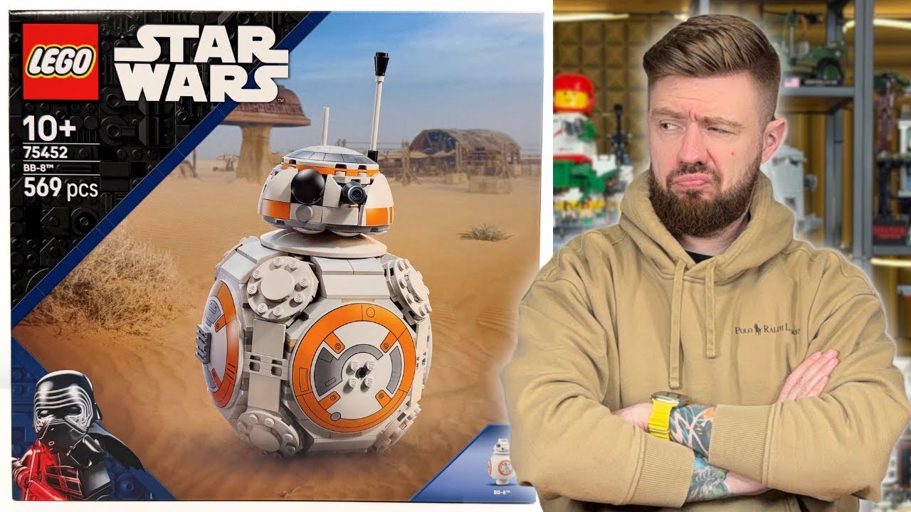 DROID ASTROMECHANICZNY BB-8 🤖 LEGO STAR WARS 75452 RECENZJA