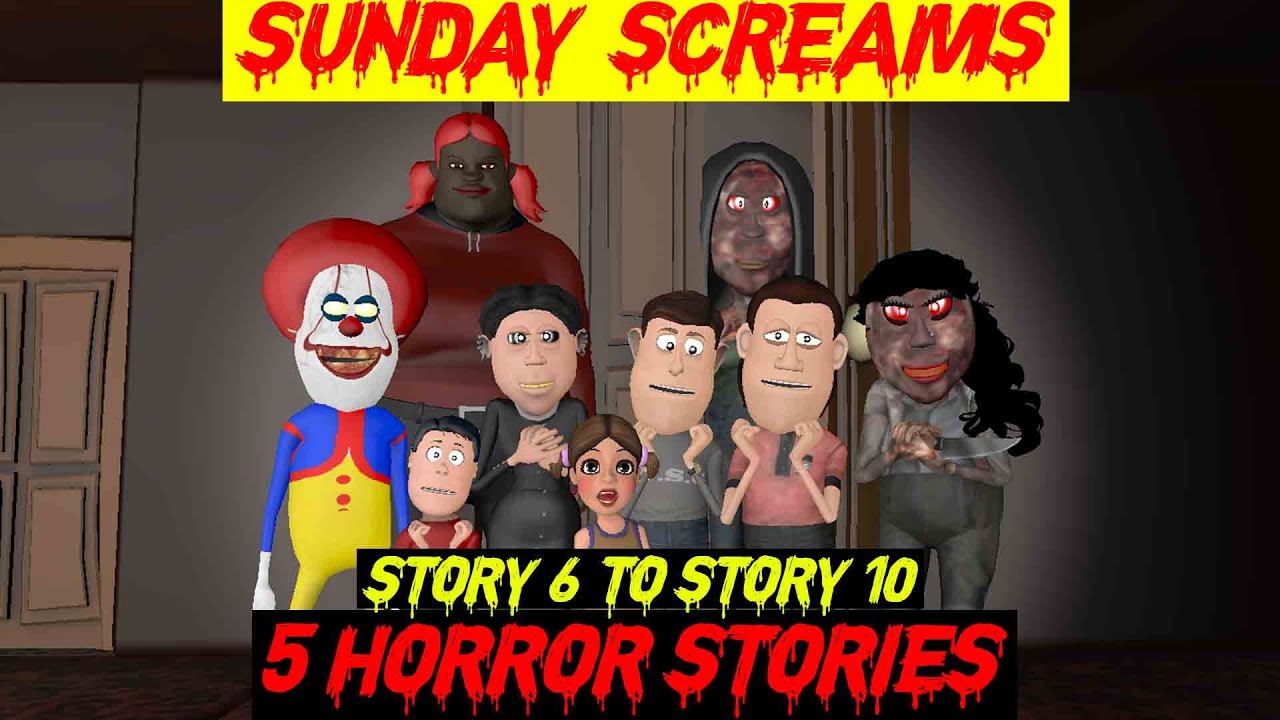 Sunday Screams | 5 Best Horror Stories | Story 6 to Story 10 Combined |