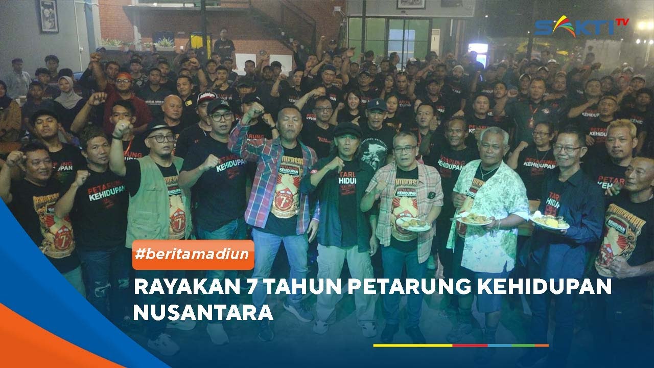 MADIUN - Rayakan 7 Tahun Petarung Kehidupan Nusantara
