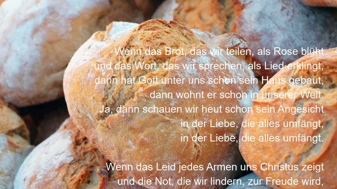NL 86 - Wenn das Brot, das wir teilen, als Rose blüht