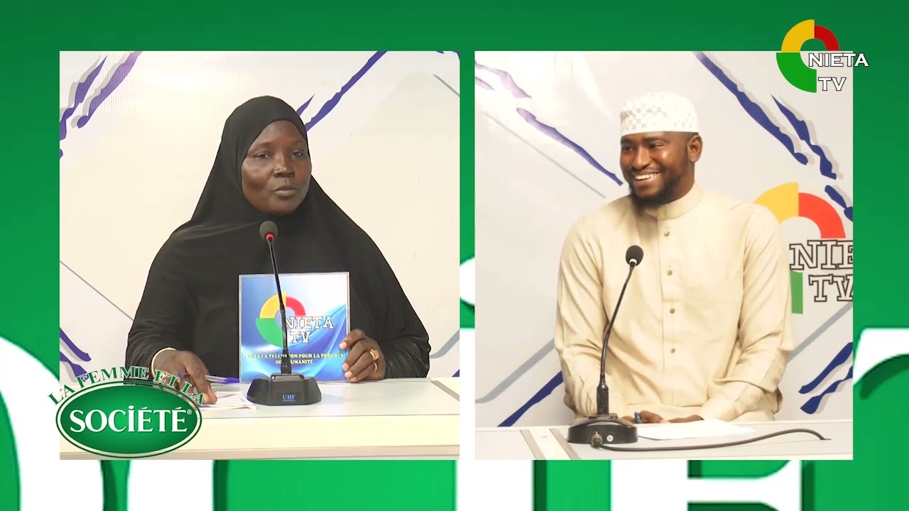 Émission La femme et la Société avec Mohamed Haidara et seidat Mariam Dembele  Nieta TV