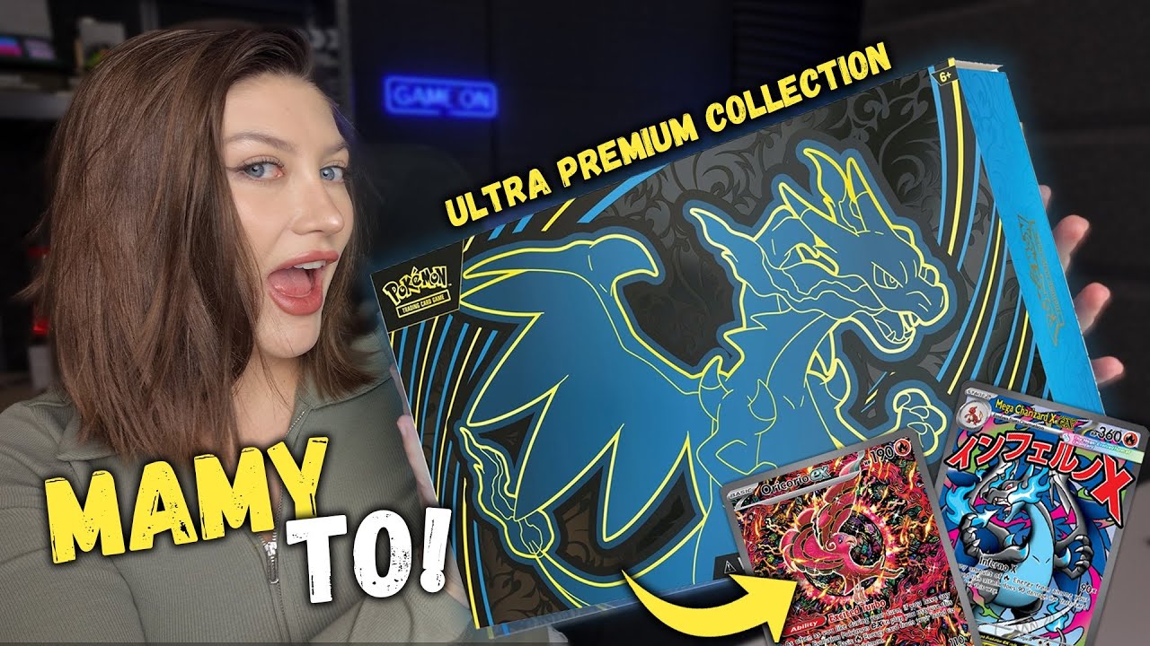 BOX POKEMON za 900zł! Charizard Mega Charizard X ex Ultra Premium Collection