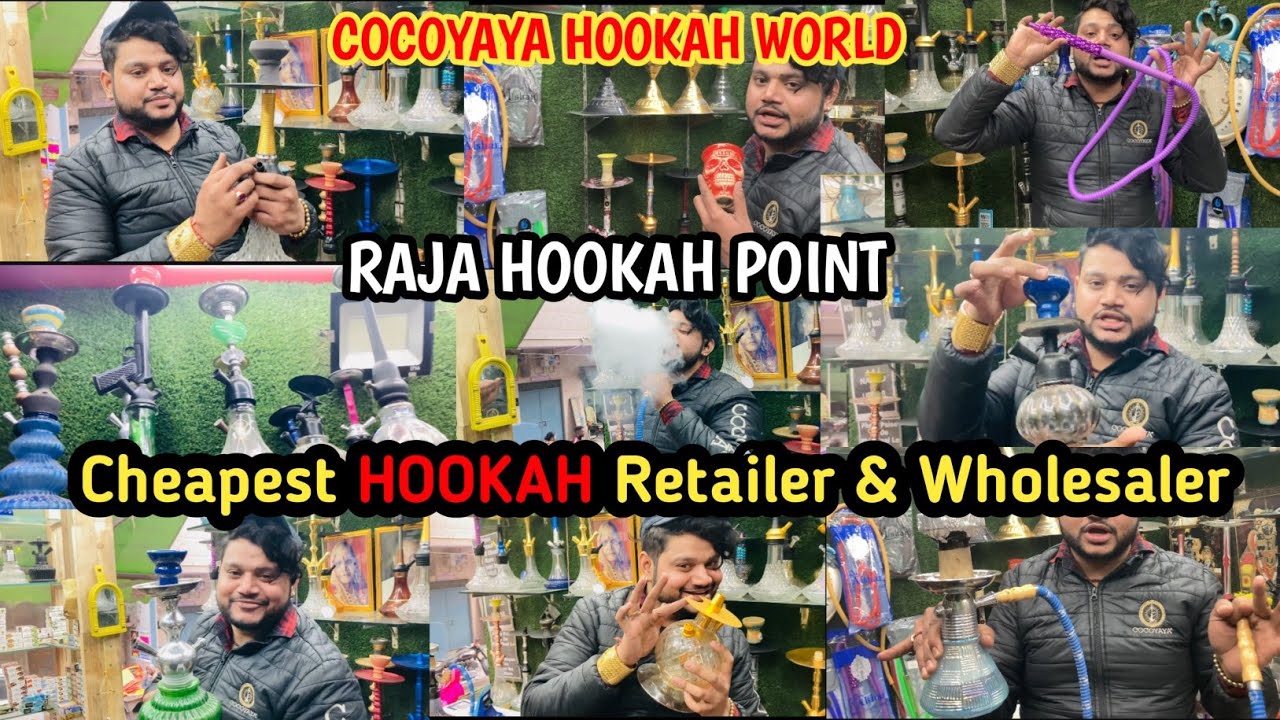 Biggest Hookah Wholesaler & retailer ||Starting Only  ₹85 ₹100 ₹125 etc  All accessories & flavours