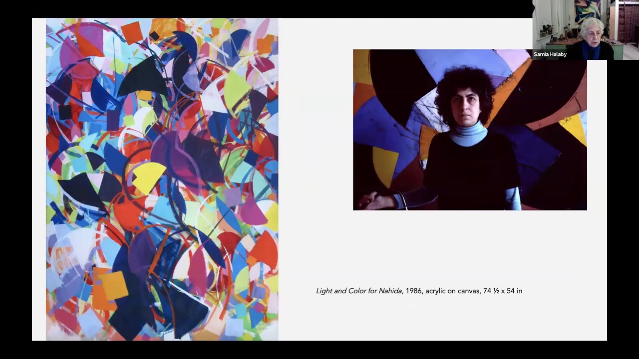 Artist Talk: Samia Halaby