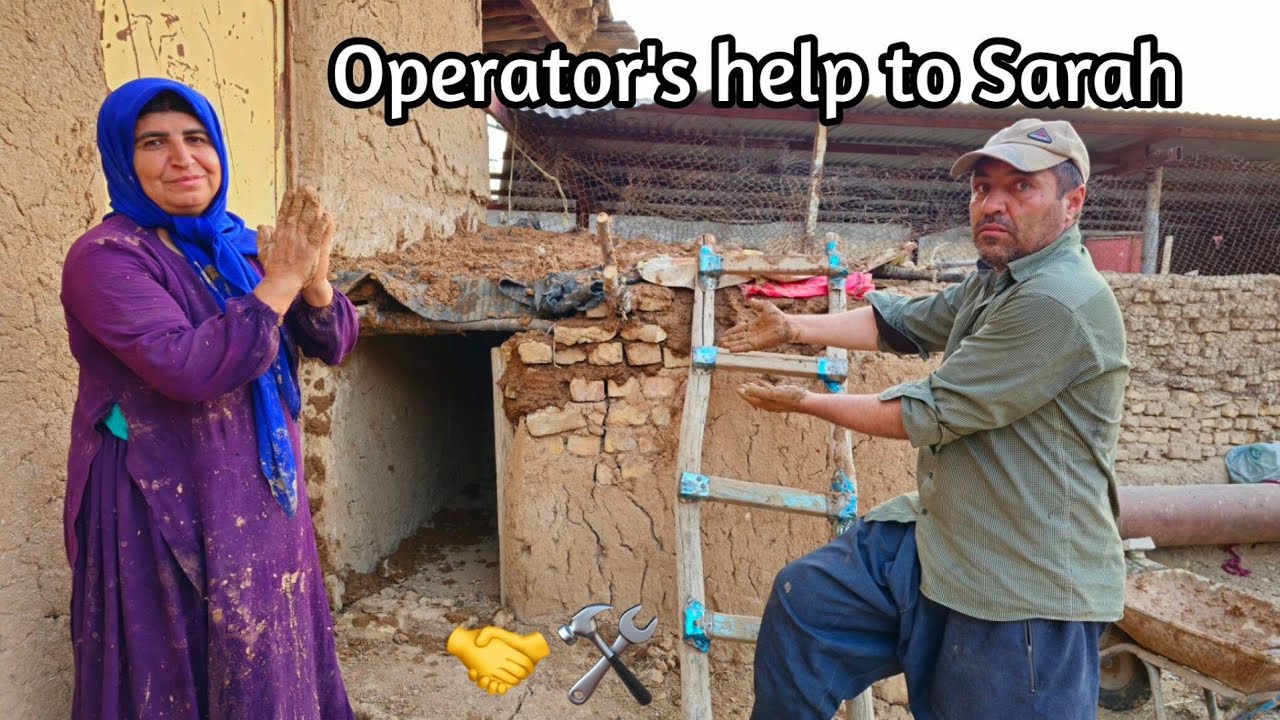 Sarah couldn't build the roof; the operator's help changed everything!