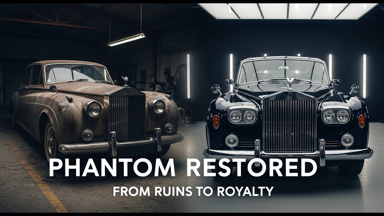 From Wreck to Regal: The Ultimate Rolls Royce Phantom Restoration Journey
