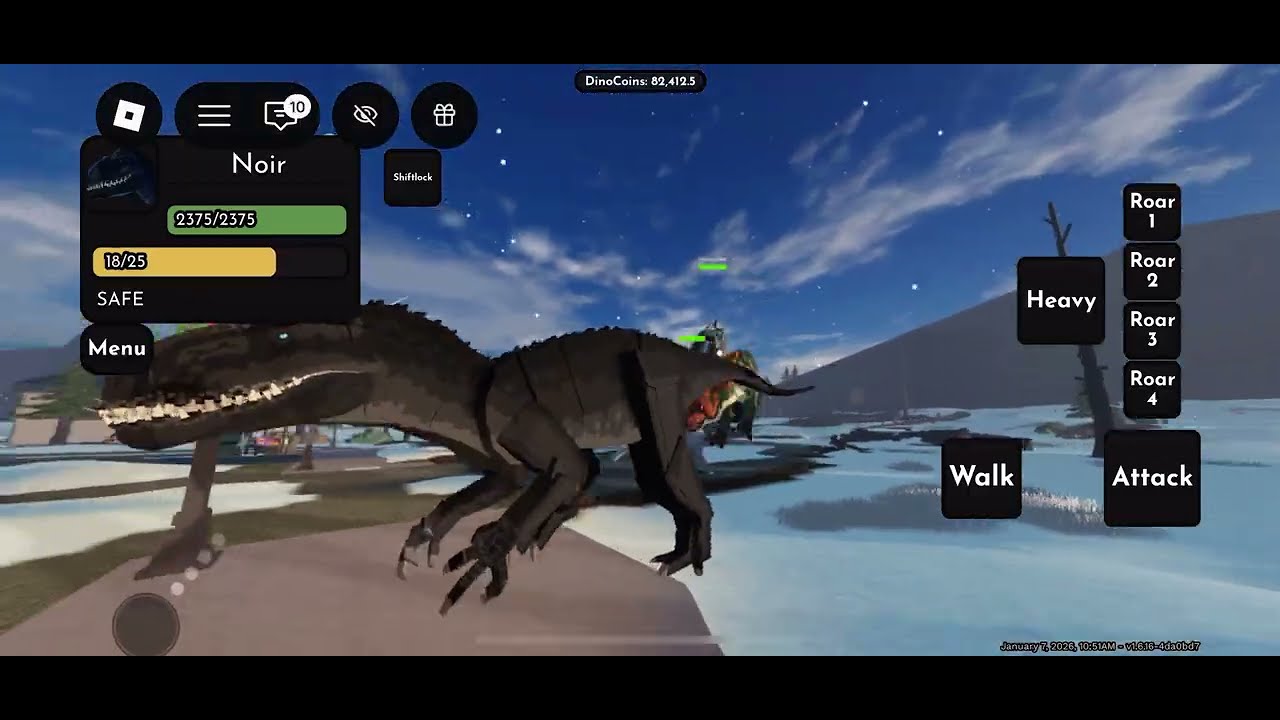 Just a random Jurassic Blocky Gameplay 