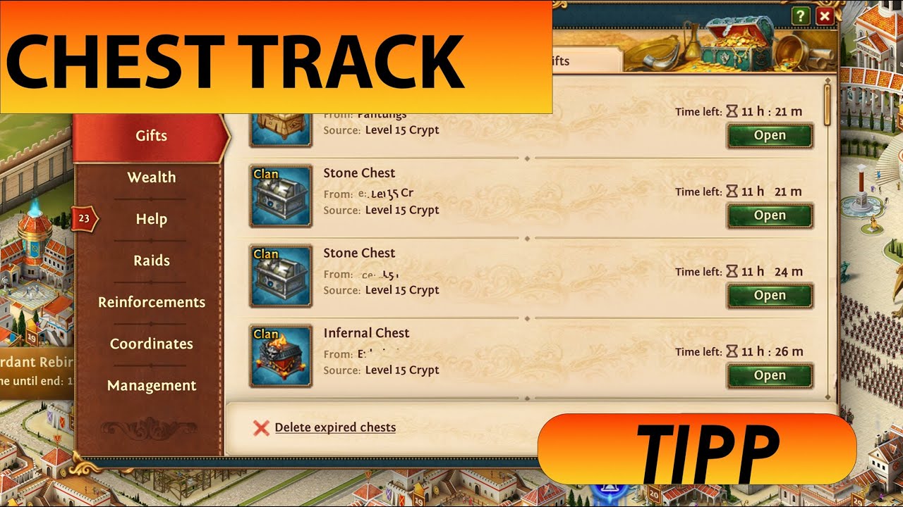 Magic Trick - need to track your chests manually? NO - Total Battle Guides