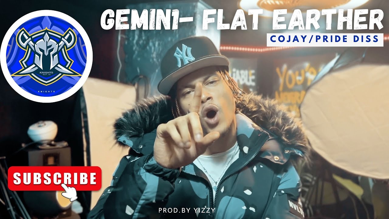 GEMIN1- FLAT EARTHER | COJAY/PRIDE DISS (ONE TAKE VIDEO 4K) #KNIGHTS