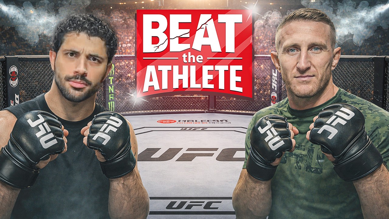 ΑΝΤΕΞΑ ΠΡΟΠΟΝΗΣΗ UFC ?  | BEAT THE ATHLETE #2 (FT MICHAILIDIS)