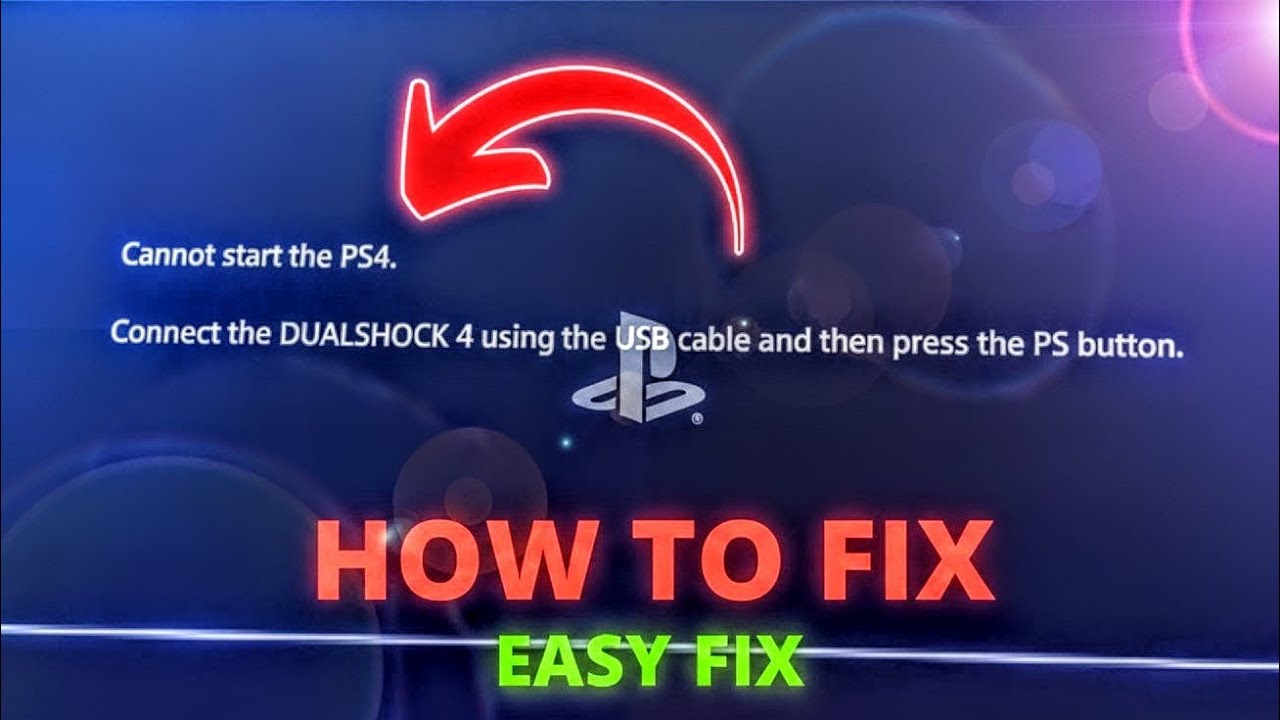 PS4 Stuck in Safe Mode? How to Fix It (Step-by-Step)
