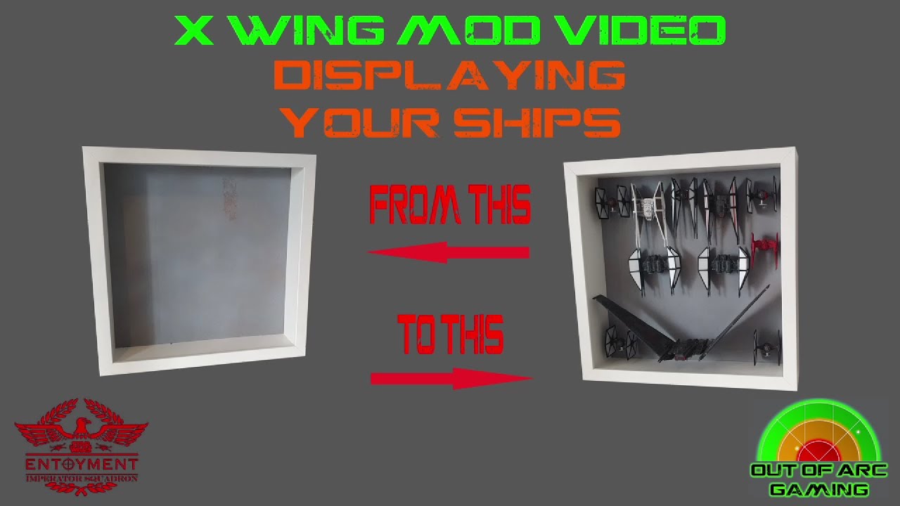 X Wing Mods - Displaying Your Ships