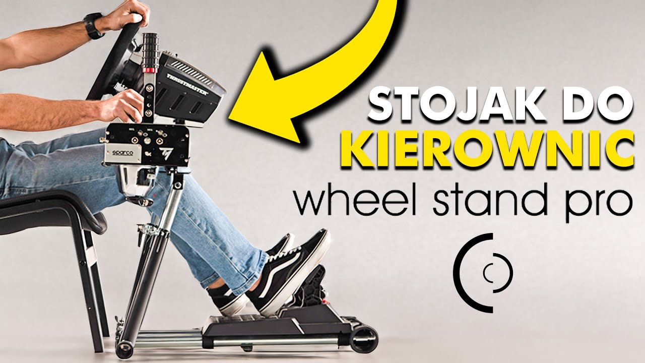 Wheel Stand Pro 🏁 SKŁADANY STOJAK DO KIEROWNICY 📦 UNBOXING I PREZENTACJA