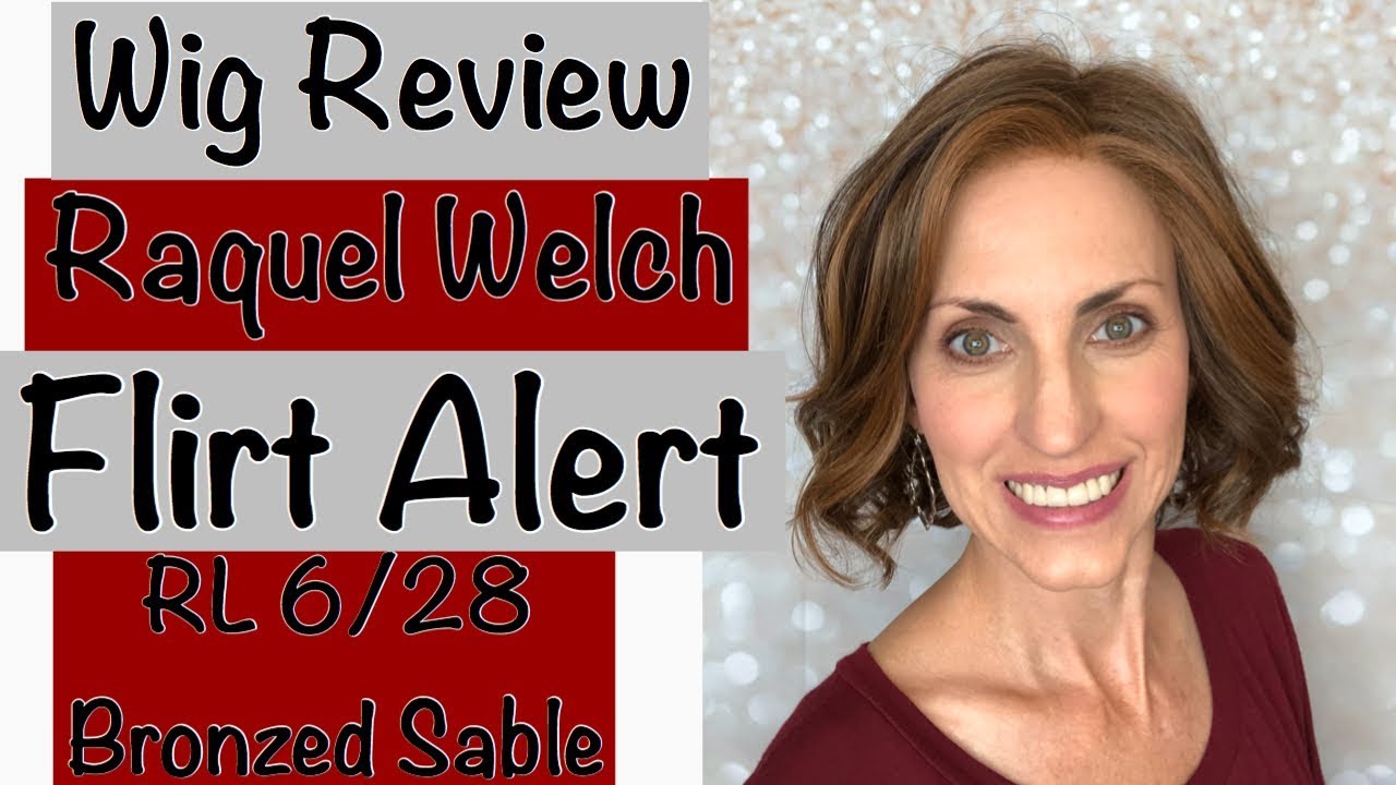 Flirt Alert Raquel Welch RL 6-28 Bronzed Sable Wig Review