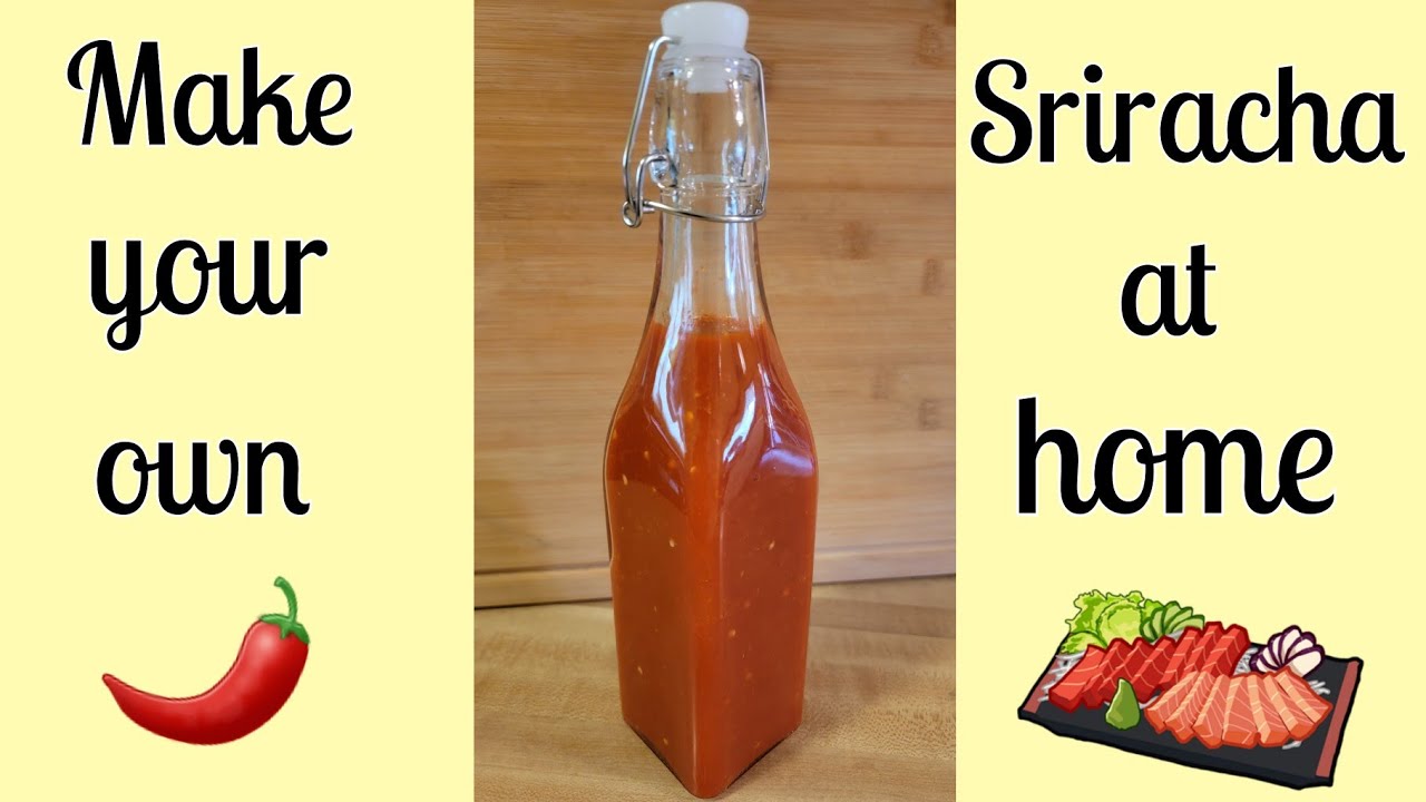 Homemade Sriracha Hot Sauce #food #hotsauce #tutorial #howto #delicious