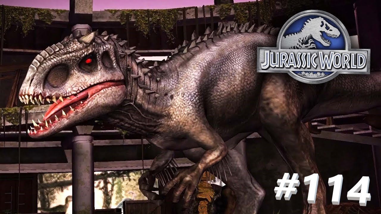 #JURASSIC WORLD THE GAME #114 ВЫВЕЛ ИНДОМИНУСА!