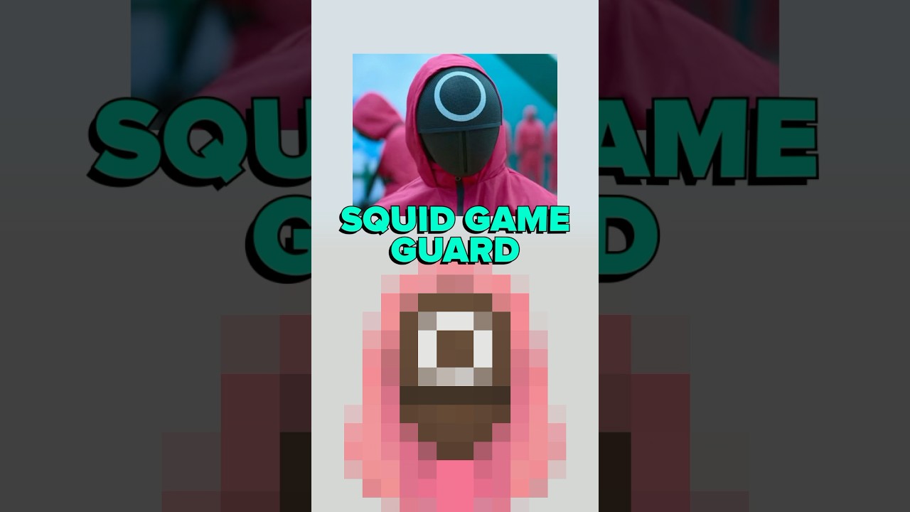 making a Squid Game Guard Mii