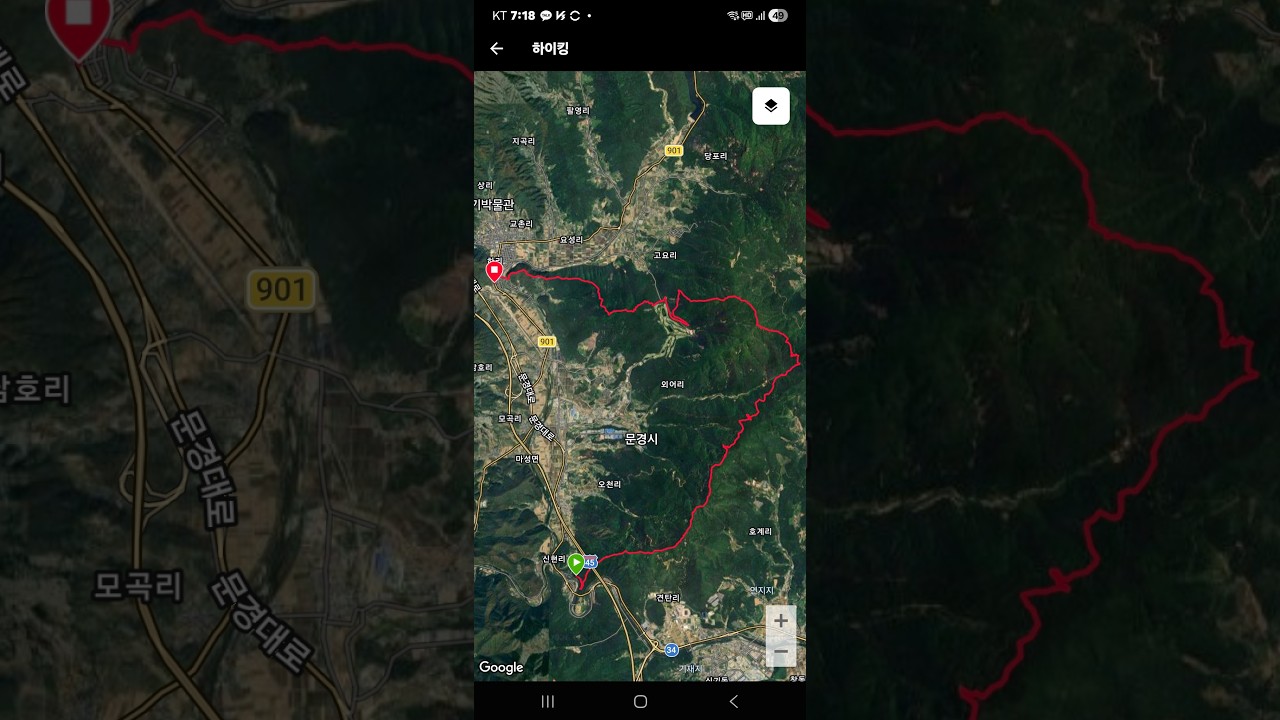오정산 (문경)- 단산- 봉명산   10시간 25km 대장정???