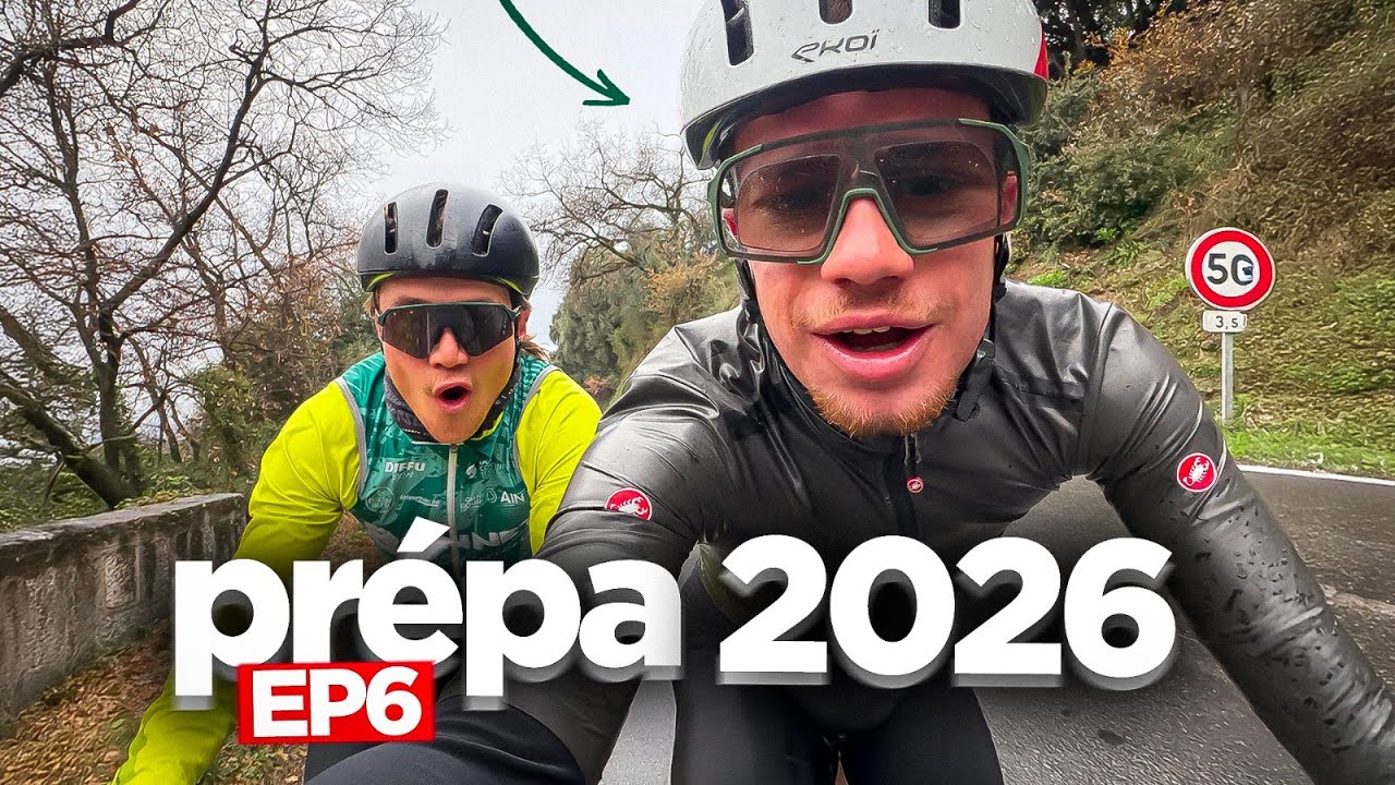 Préparation 2026 : comment je m’entraîne en tant que cycliste ÉLITE – #6