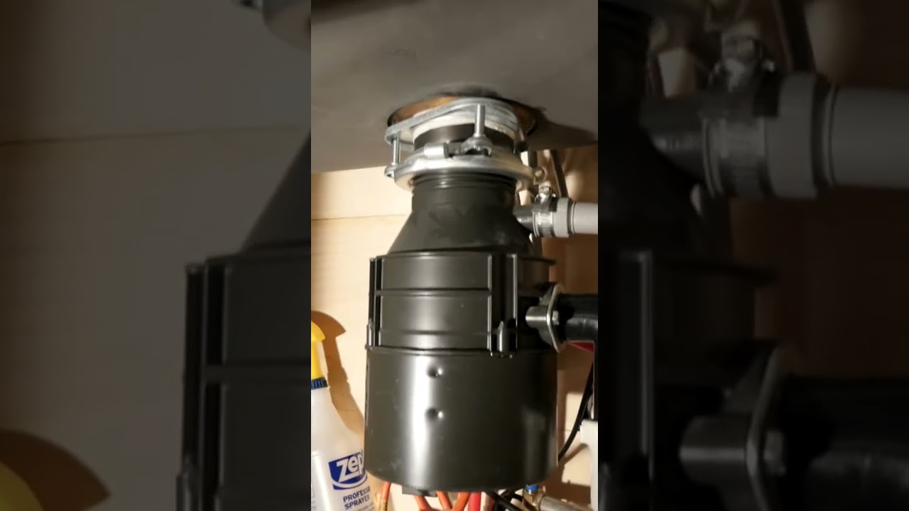 replacing a garbage disposal