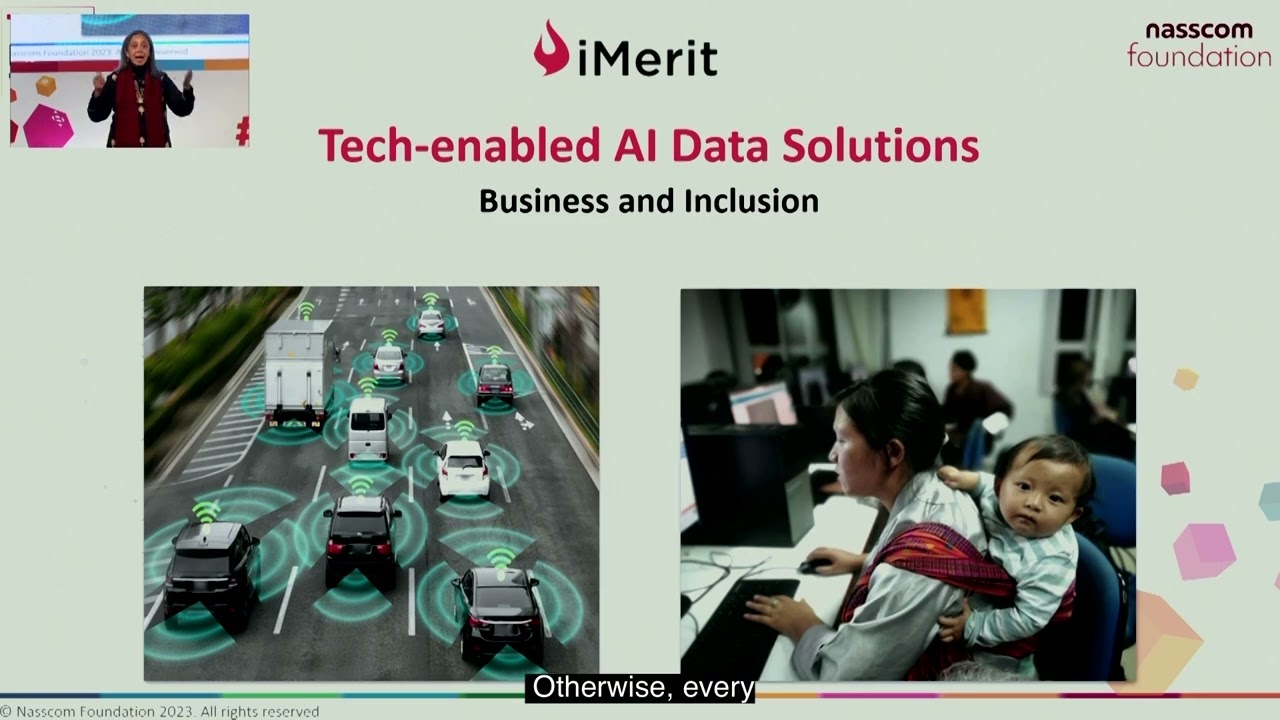 How Responsible AI Can Propel India&rsquo;s SDGs Journey | Radha Basu, iMerit | Nasscom Foundation