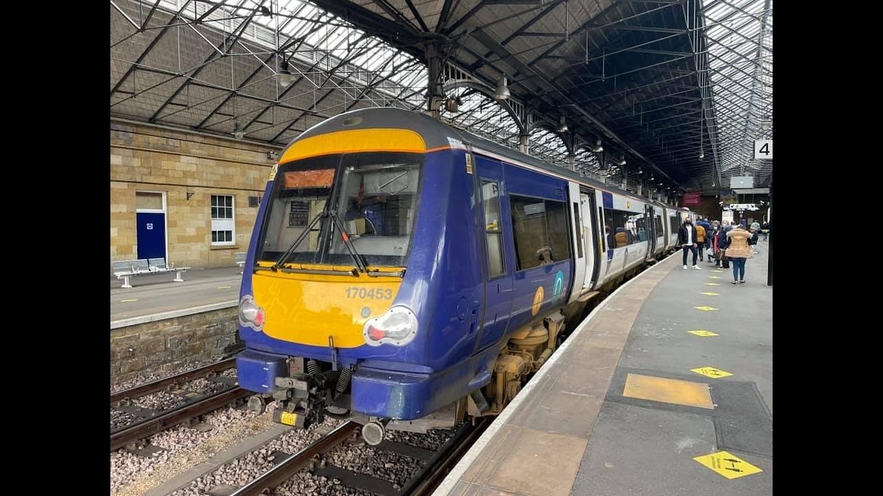 Northern 170 Trains - Scarborough to Hull Rail Ride