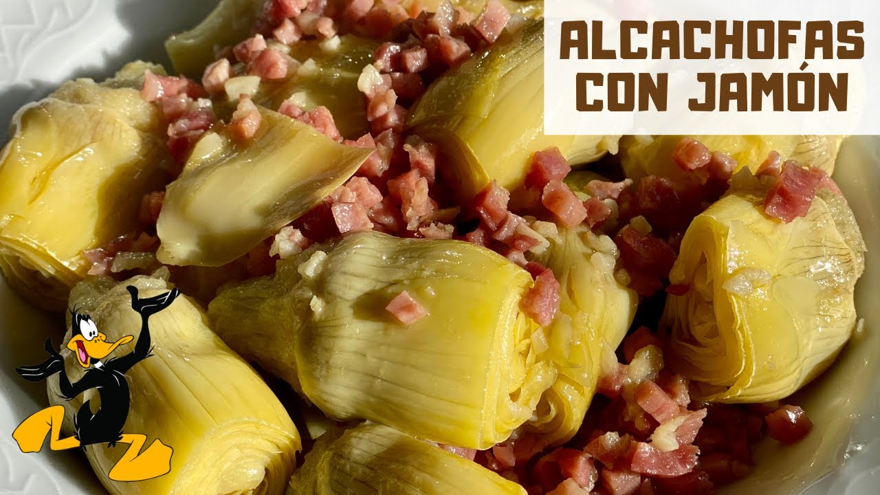 Alcachofas con Jam&oacute;n de Bote o Frescas 🤤 &iexcl;Receta para Bajar de Peso!