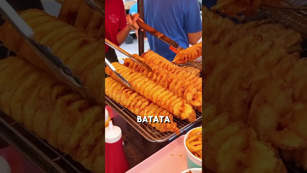 BATATA FRITA GENIAL #batata #comida #batatafrita