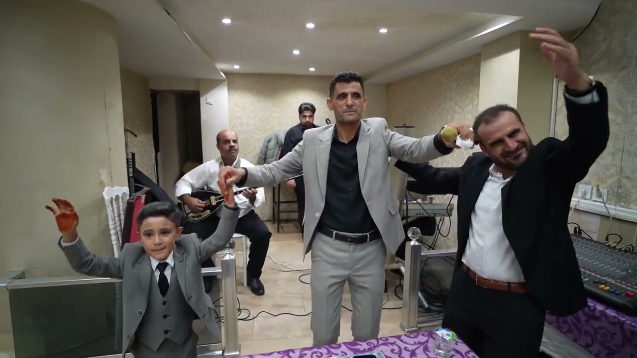 حفل زفاف العريس محمود ابن  حسين  خطيب / الفنان احمد كرديه/ 1